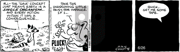 Over the Hedge on Monday June 26, 1995 Comic Strip