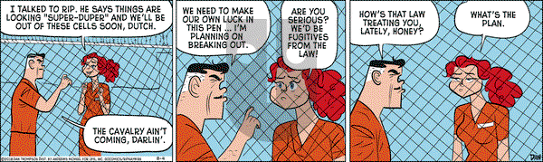 Rip Haywire on Saturday August 4, 2018 Comic Strip