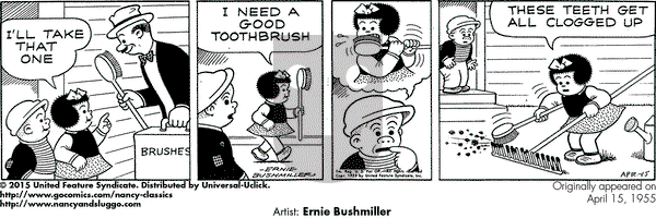 Nancy Classics on Wednesday November 15, 2017 Comic Strip