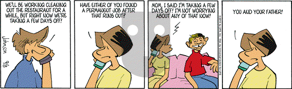 Arlo and Janis on Monday September 8, 2014 Comic Strip