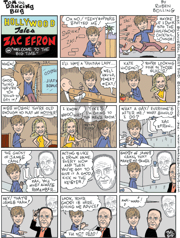 Tom the Dancing Bug on Saturday May 9, 2009 Comic Strip