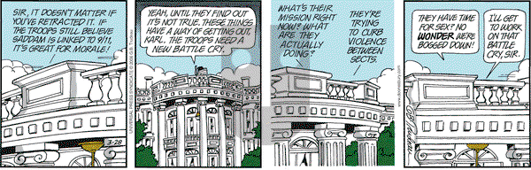 Doonesbury on Tuesday March 28, 2006 Comic Strip