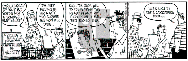 Monty on Monday March 25, 2002 Comic Strip
