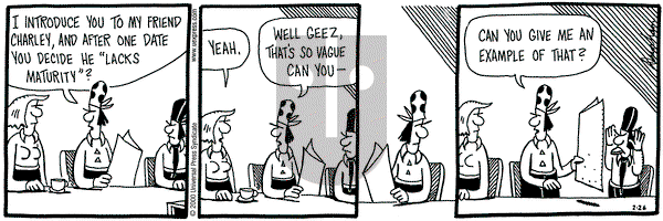 Overboard on Monday February 28, 2000 Comic Strip