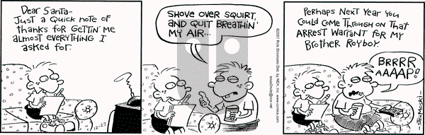 Soup to Nutz - Old on Thursday December 27, 2007 Comic Strip