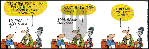 Mike du Jour on Monday December 30, 2024 Comic Strip