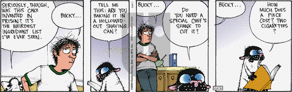 Get Fuzzy on Wednesday February 9, 2011 Comic Strip