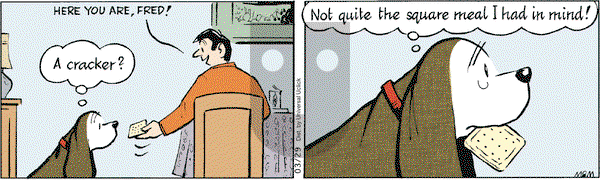 Fred Basset on Tuesday March 29, 2011 Comic Strip
