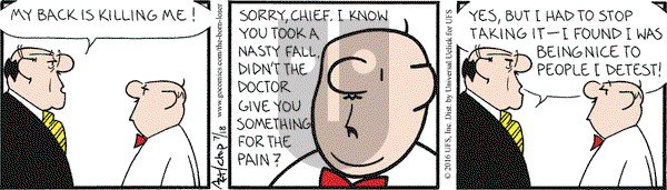 The Born Loser on Monday July 18, 2016 Comic Strip