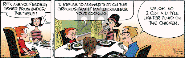 Red and Rover on Monday July 8, 2013 Comic Strip