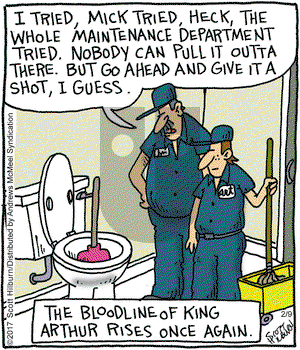 The Argyle Sweater - Thursday February 9, 2017 Comic Strip