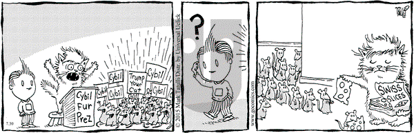 Lio on Thursday July 30, 2015 Comic Strip