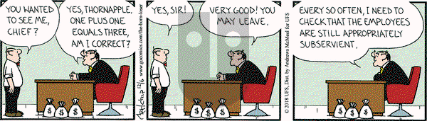 The Born Loser on Thursday December 6, 2018 Comic Strip