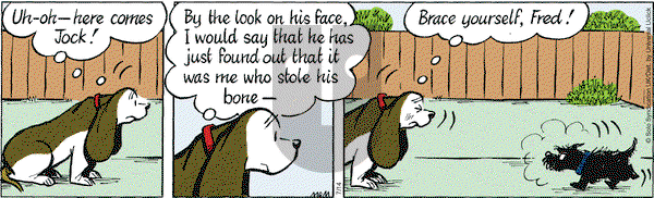 Fred Basset on Thursday July 14, 2016 Comic Strip