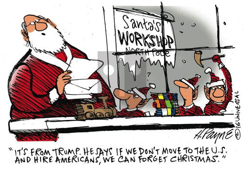 Henry Payne on Sunday December 4, 2016 Comic Strip