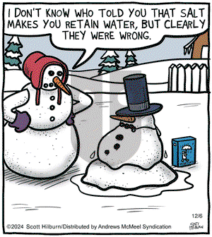 The Argyle Sweater - Friday December 6, 2024 Comic Strip