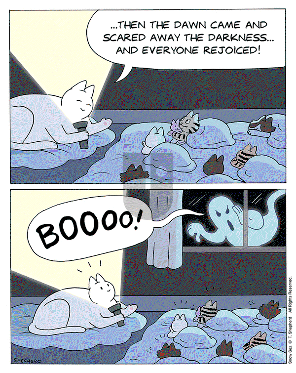 Snow Sez on Monday October 28, 2024 Comic Strip