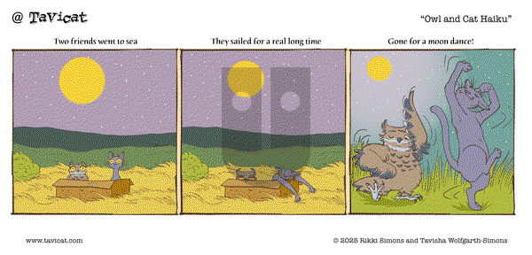 @Tavicat on Tuesday April 29, 2025 Comic Strip