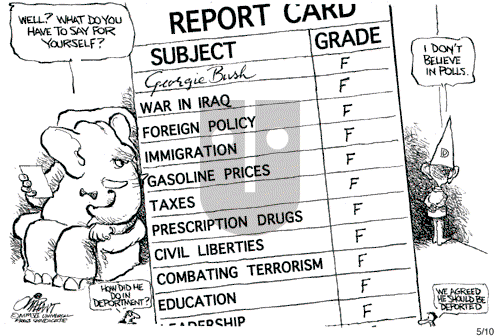 Pat Oliphant - Wednesday May 10, 2006 Comic Strip