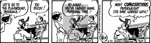Rose is Rose on Monday June 23, 1986 Comic Strip