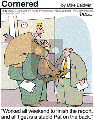 Cornered on Monday February 16, 2004 Comic Strip