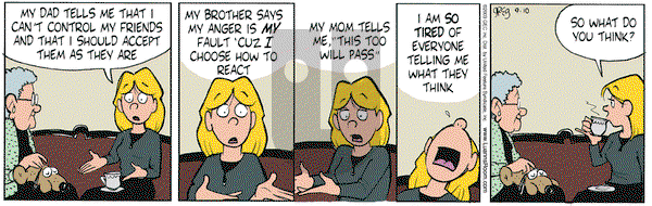 Luann on Wednesday September 10, 2003 Comic Strip