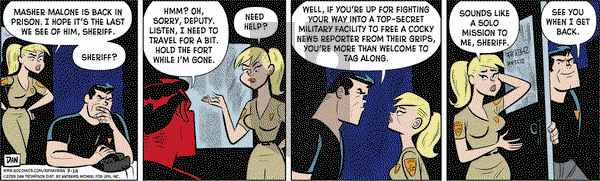 Rip Haywire on Monday July 14, 2025 Comic Strip