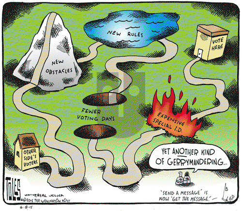 Tom Toles on Monday June 8, 2015 Comic Strip