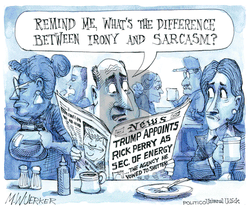 Matt Wuerker on Friday December 16, 2016 Comic Strip