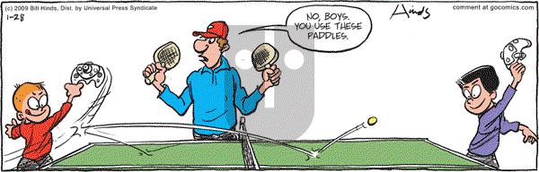 Cleats - Wednesday January 28, 2009 Comic Strip