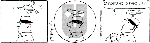The Born Loser on Friday March 19, 2004 Comic Strip