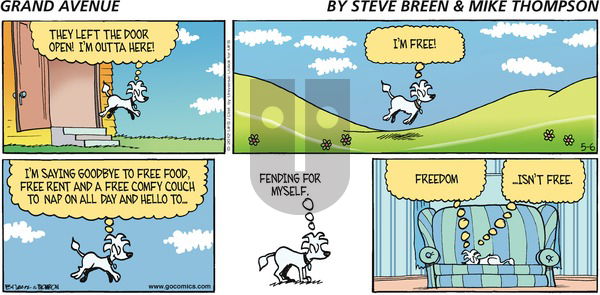 Grand Avenue on Sunday May 6, 2012 Comic Strip