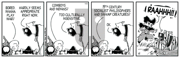 Cow and Boy Classics on Monday September 24, 2007 Comic Strip