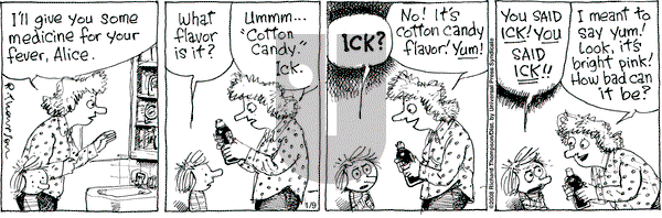 Cul de Sac on Wednesday January 9, 2008 Comic Strip