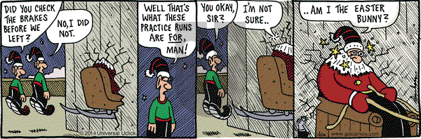 Overboard on Friday December 12, 2014 Comic Strip