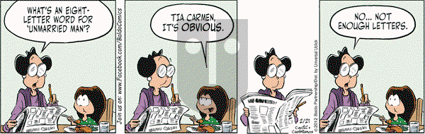 Baldo on Tuesday February 21, 2012 Comic Strip