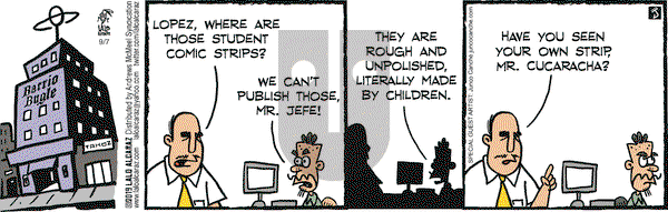 La Cucaracha on Saturday September 7, 2019 Comic Strip
