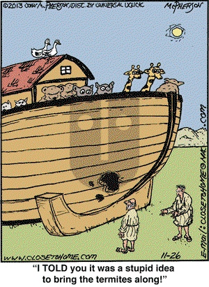 Close to Home on Tuesday November 26, 2013 Comic Strip