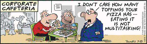 Frank and Ernest on Thursday July 23, 2015 Comic Strip