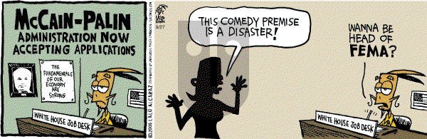 La Cucaracha on Saturday September 27, 2008 Comic Strip