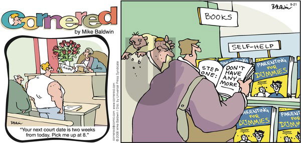 Cornered on Sunday September 21, 2008 Comic Strip
