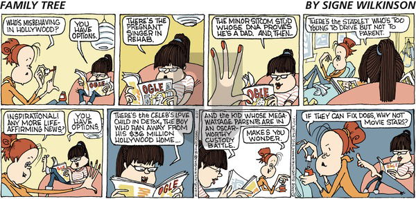 Family Tree on Sunday April 27, 2008 Comic Strip