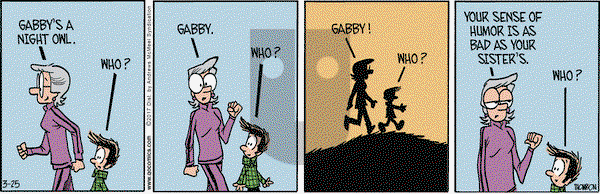 Grand Avenue on Saturday March 25, 2017 Comic Strip