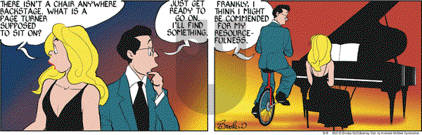 9 Chickweed Lane on Saturday September 8, 2018 Comic Strip