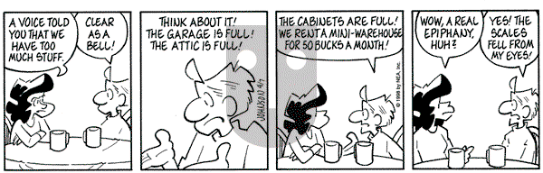 Arlo and Janis on Tuesday April 7, 1998 Comic Strip