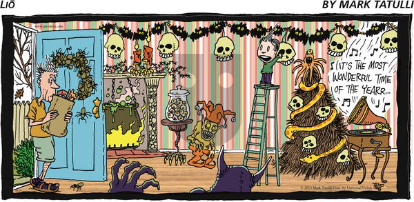 Lio on Sunday October 27, 2013 Comic Strip