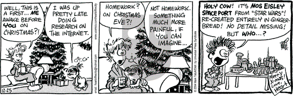 Heart of the City on Saturday December 25, 2004 Comic Strip