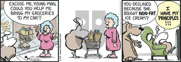 DeFlocked on Thursday January 14, 2016 Comic Strip