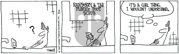 The Buckets on Tuesday June 10, 1997 Comic Strip