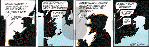 Doonesbury on Wednesday September 29, 2004 Comic Strip